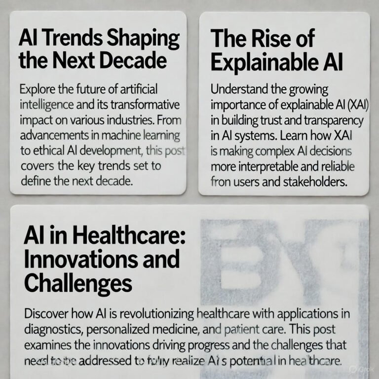 AI Trends Shaping the Next Decade | The Future of Artificial Intelligence