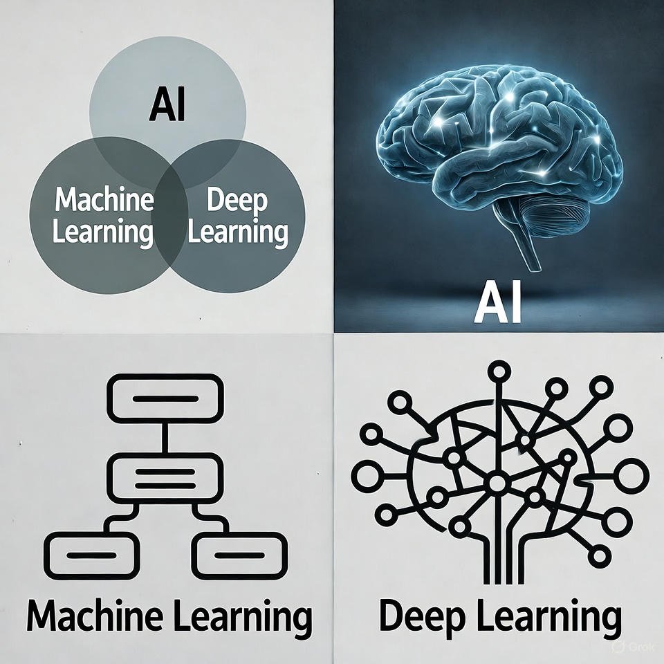 AI vs Machine Learning vs Deep Learning: The Clear Difference