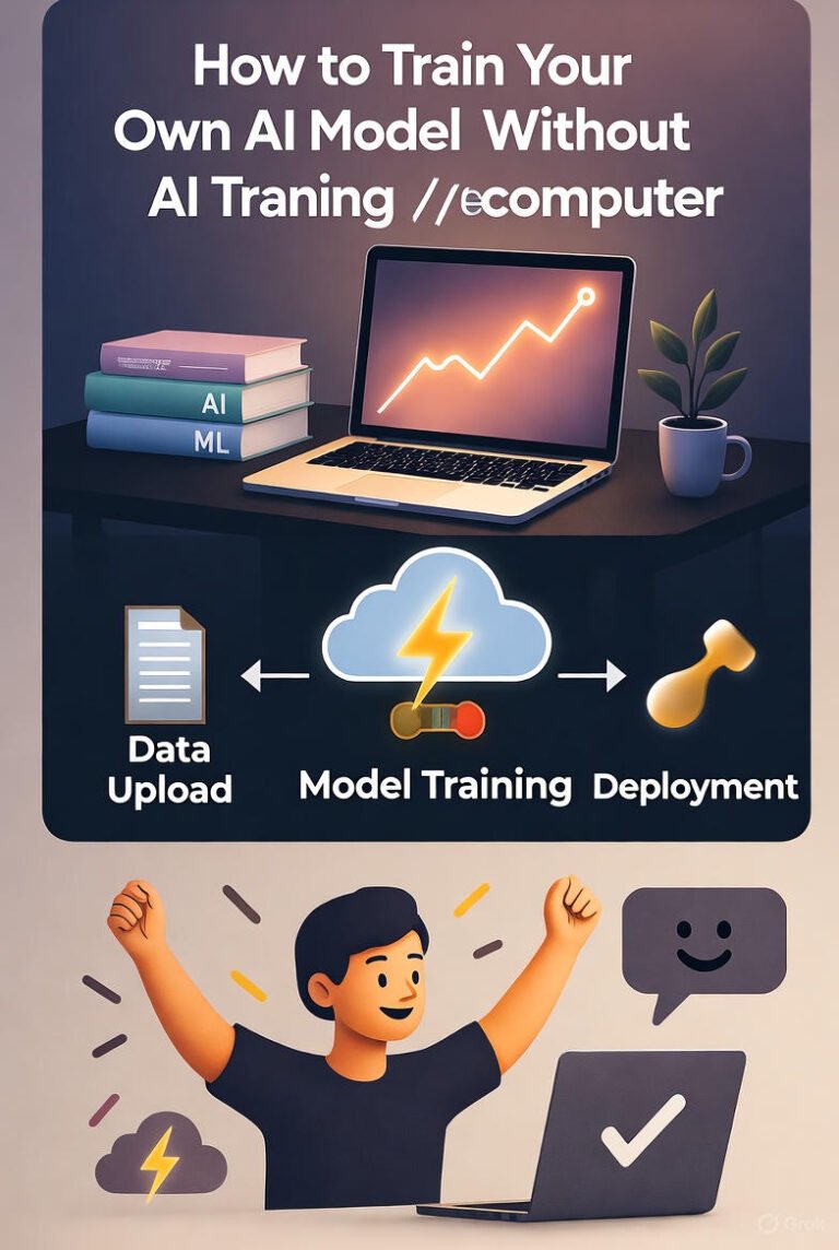 How to Train Your Own AI Model Without a Supercomputer | Step-by-Step Guide