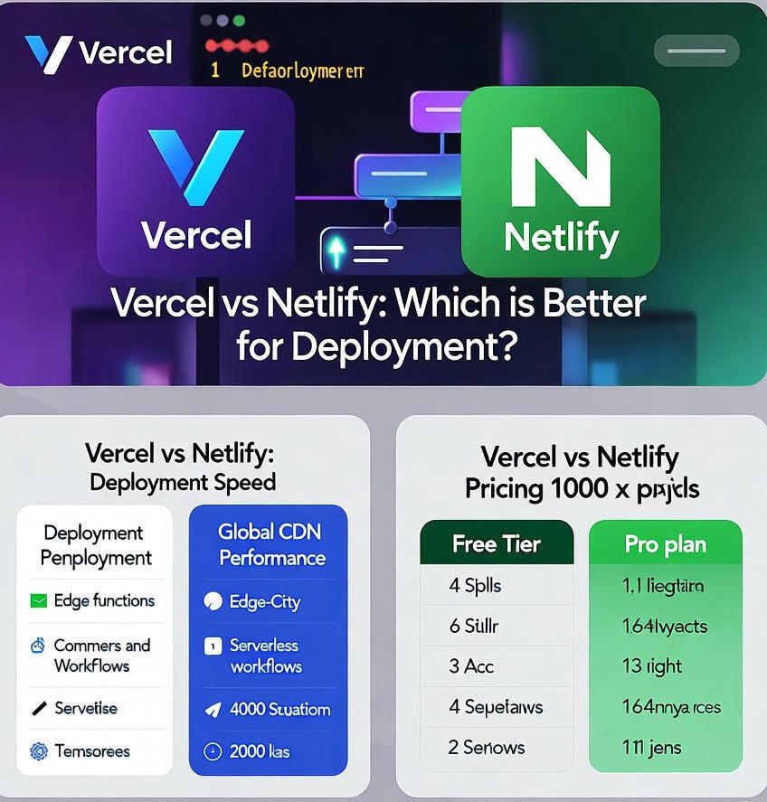Vercel vs Netlify: Which is Better for Deployment?