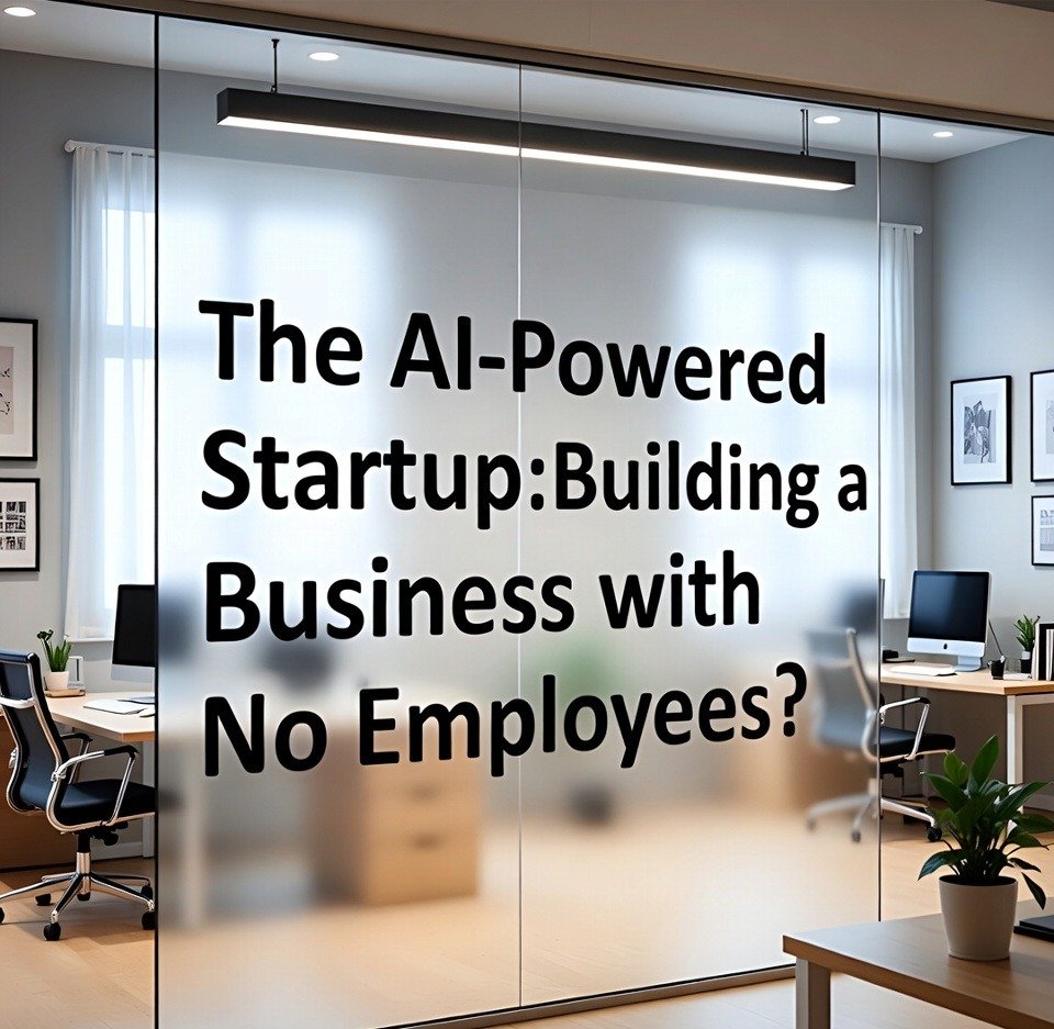 The AI-Powered Startup: Building a Business with No Employees?