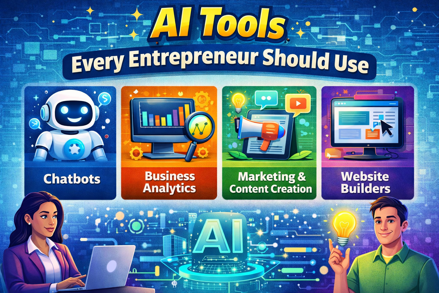 AI Tools Every Entrepreneur Should Use