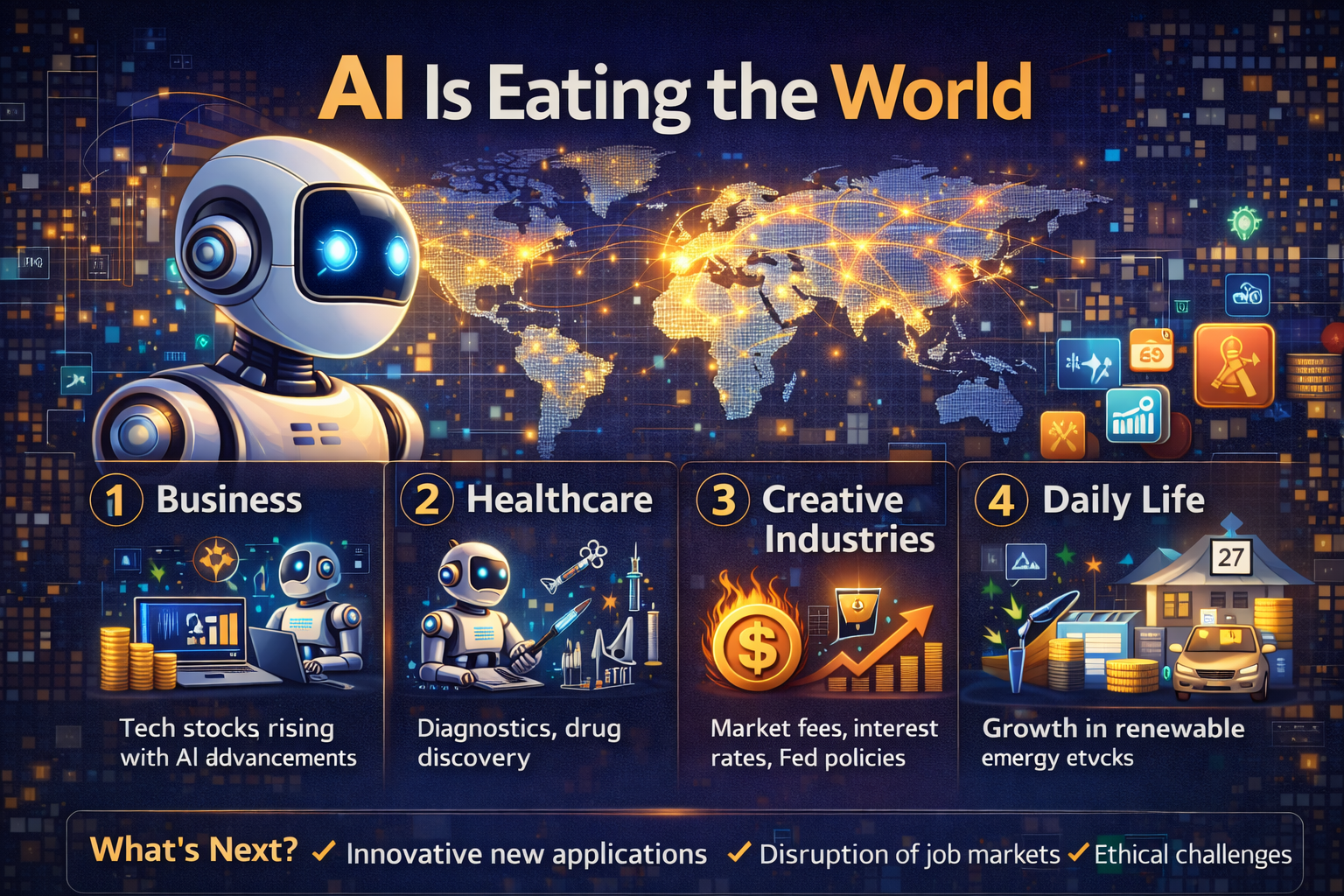 AI Is Eating the World: How Artificial Intelligence Is Transforming Everything
