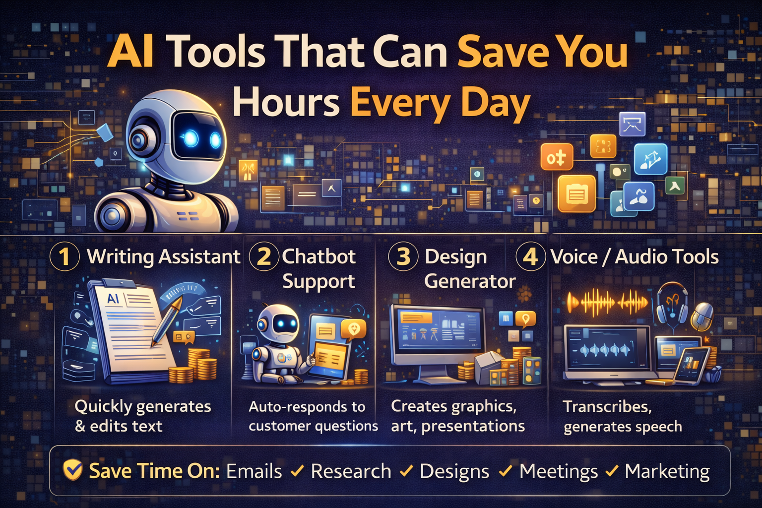 AI Tools That Can Save You Hours Every Day