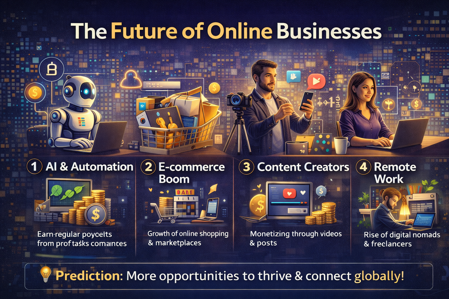 The Future of Online Businesses: 10 Trends Shaping and Beyond